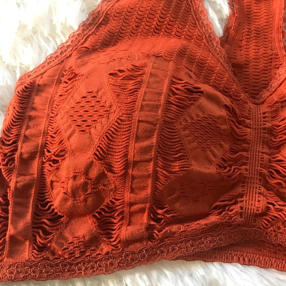 Danskin intimates burnt orange racerback bra - Picture 3 of 5